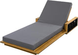 Merax Outdoor Chaise Lounge with 4-Position Adjustable Backrest - Photo 6