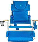 Ostrich the Deluxe 3N1 Lightweight Lawn Beach Reclining Lounge Chair with Footrest, Outdoor Furniture for Patio, Balcony - Photo 9