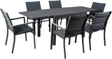 Kozyard 7 Piece Outdoor Patio Dining Set for 6, Patio Furniture Set with Dining Table and 6 Padded Textilene Chairs - Photo 1