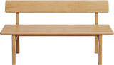 Outdoor indoor Bench, 39.3 Patio Garden and balcony Wooden Bench - Photo 5