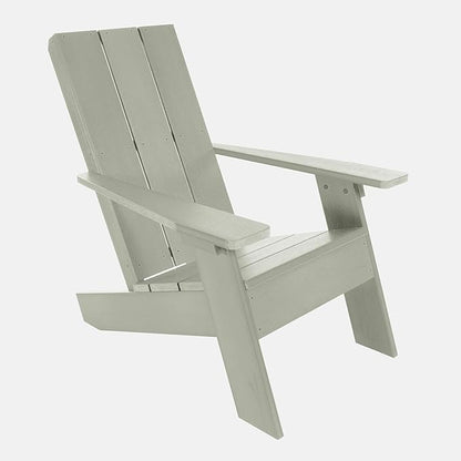 highwood Italica Modern Adirondack Chair, Eucalyptus