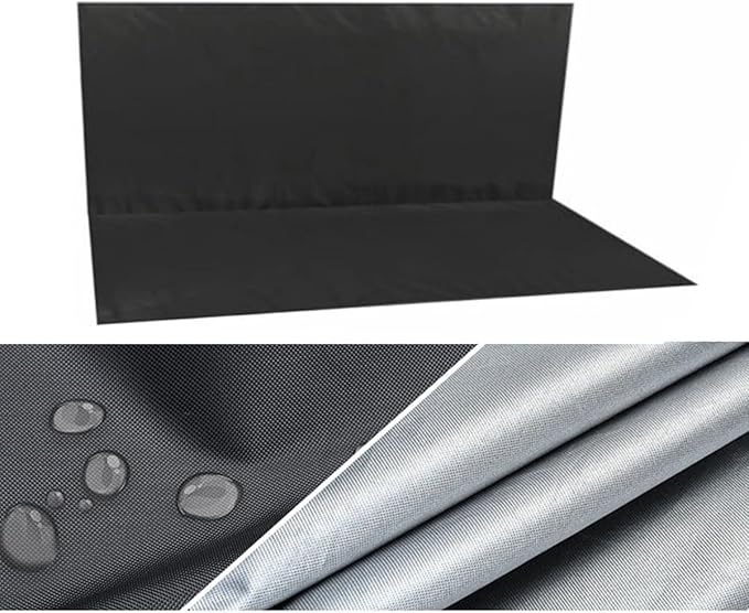 Swing Seat Replacement Cover, 600D Oxford Heavy Duty Waterproof Patio Bench Cover for Outdoor Porch Garden Yard 2/3 - Photo 5