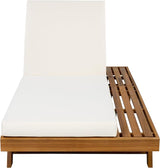 Merax Acacia Wood Chaise Lounge Chair Outdoor Set of 2 - Photo 4