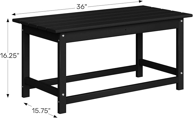 WestinTrends Malibu Outdoor Coffee Table - Photo 3
