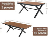 Grand patio Expandable Patio Dining Table - Photo 2