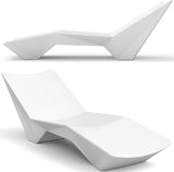 in Pool Lounge Chairs - Ergonomic White Pool Lounger with Efficient Drainage Design for Outdoor Relaxation - Photo 1