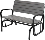 Lifetime 60361 Outdoor Swing Glider Bench, Storm Dust - Photo 1