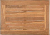 Brown Outdoor Coffee Table 19.69x13.78x14.17 in Solid Teak Small Patio Cocktail Table for Garden Balcony Porch Backyard - Photo 8