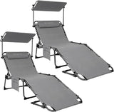KingCamp 2 Pack Tanning Chair with Face Hole - Photo 1