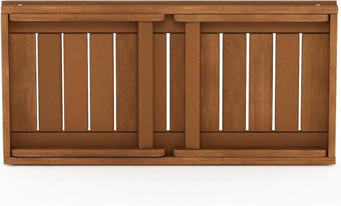 Furinno DALAM Patio Table, Folding Outdoor Side Table with Slatted Tabletop, Coffee Table, for Indoor, Balcony, Patio - Photo 5