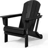 Costaelm 3 piece Patio Set, Outdoor Modern Adirondack Table and Chairs - Photo 2