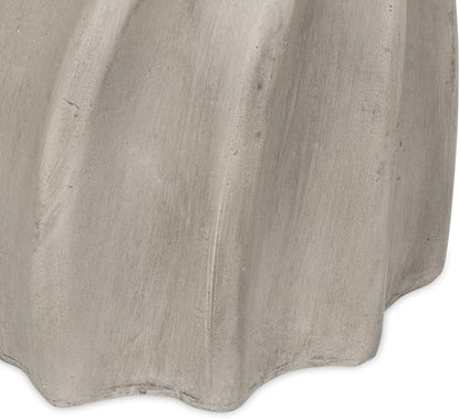 Christopher Knight Home Robin Outdoor Contemporary Lightweight Accent Side Table, Concrete Finish