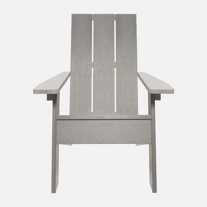 highwood Italica Modern Adirondack Chair, Harbor Gray