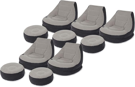 Intex Inflatable Ultra Lounge with Ottoman