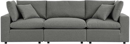 Modway EEI-5578-CHA Outdoor Patio Sofa, Charcoal