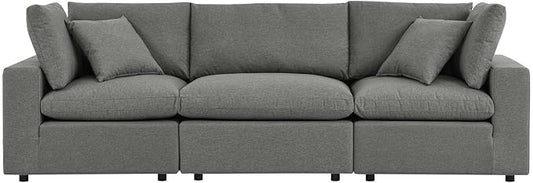 Modway EEI-5578-CHA Outdoor Patio Sofa, Charcoal