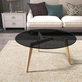 Royalty 42" Inch Round Tempered Glass Table Top – Clear Table Top Glass – Useful for Replacement, Tabletop Protector - Photo 5