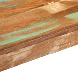 Solid Reclaimed Wood Outdoor Bench for Patio Garden Seating with Rustic Aesthetic and Durable Construction Comfortably - Photo 6