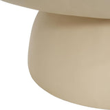Christopher Knight Home Patsy Modern Lightweight Concrete Coffee Table, Indoor and Outdoor Round Top Accent Table - Photo 8