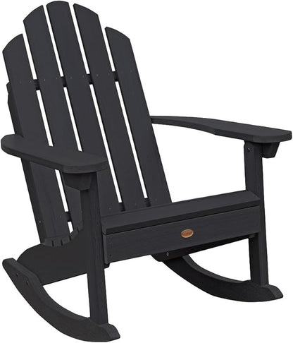 highwood Classic Westport Adirondack Rocking Chair, Weathered Acorn
