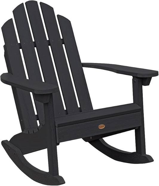 highwood Classic Westport Adirondack Rocking Chair, Weathered Acorn