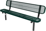 COATEDOUTDOORFURNITURE Coated Outdoor Furniture Heavy-Duty Outdoor Bench Thermoplastic Coated, Expanded Metal - Photo 1
