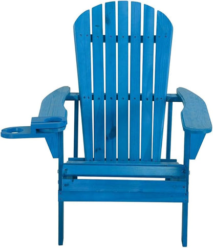 SW2101SB-CHOT Set Adirondack Chairs, Sky Blue