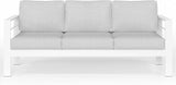 Solaste Outdoor Couch Aluminum Patio Furniture Sofa, 3-Seat All-Weather Metal Outdoor Patio Furniture with Cushions - Photo 6