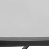 Outsunny 27" Square Bistro Table Garden Dining Table Outdoor Tempered Glass Table - Photo 8