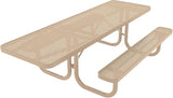 COATEDOUTDOORFURNITURE Heavy-Duty Portable ADA-Compliant Outdoor Picnic Table - Photo 1