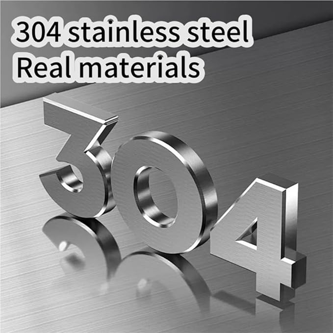 304 Stainless Steel Benches, Outdoor Garden Bench with Large Load-Bearing Capacity, Commercial Use Long Bench, Bench Seat for Patio, Park, Locker Room(120cm/47.2in)