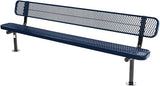 COATEDOUTDOORFURNITURE Coated Outdoor Furniture Heavy-Duty Outdoor Bench Thermoplastic Coated, Expanded Metal - Photo 1