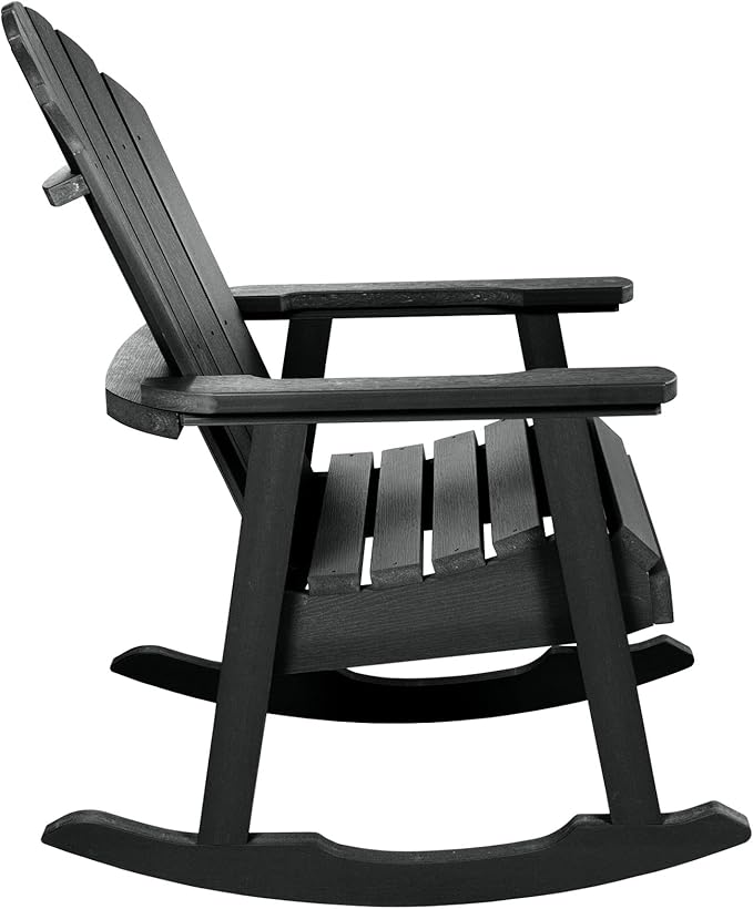 Highwood Hamilton Rocking Chair, Black