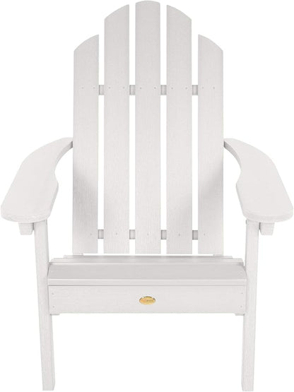 Highwood Classic Westport Adirondack Chairs, 2-Piece Set, White