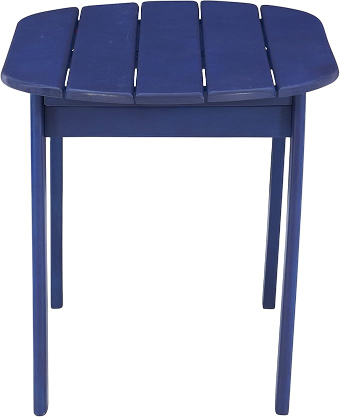 Linon Jayde Outdoor Blue Adirondack Coffee Table - Photo 5