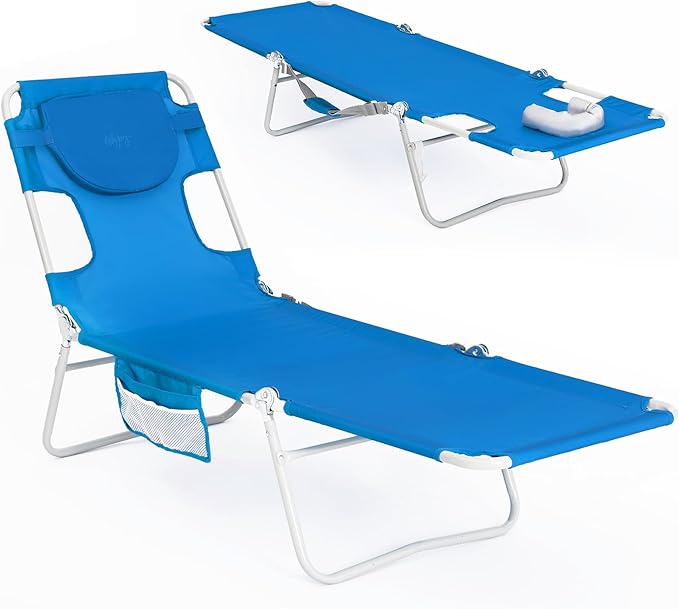 #WEJOY Folding Tanning Chair with Face Hole - Photo 1