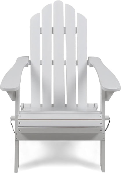 Christopher Knight Home Hollywood Adirondack Chair, White