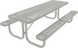 COATEDOUTDOORFURNITURE Heavy-Duty Portable Outdoor Picnic Table - Photo 1