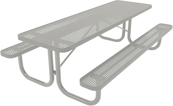 COATEDOUTDOORFURNITURE Heavy-Duty Portable Outdoor Picnic Table - Photo 1