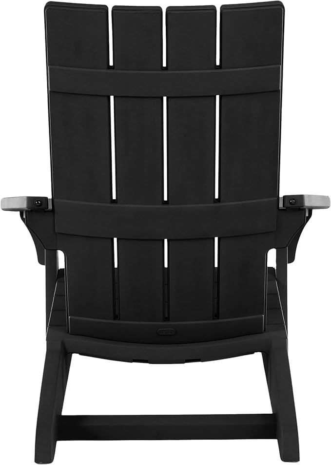 Keter Modern Adirondack Chair - Black