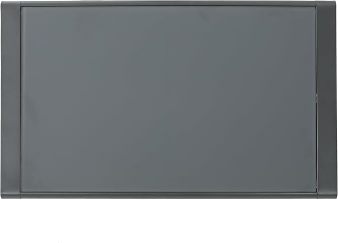 Christopher Knight Home Cape Coral Outdoor Aluminum Coffee Table with Tempered Glass Table Top, Grey