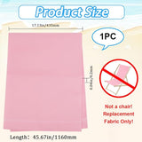 GORGECRAFT Pink Oxford Cloth Beach Sling Chair Replacement, 435*1165mm, Reclining, Waterproof, Portable, Easy to Use - Photo 3