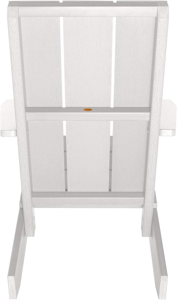 highwood Italica Modern Adirondack Chair, White