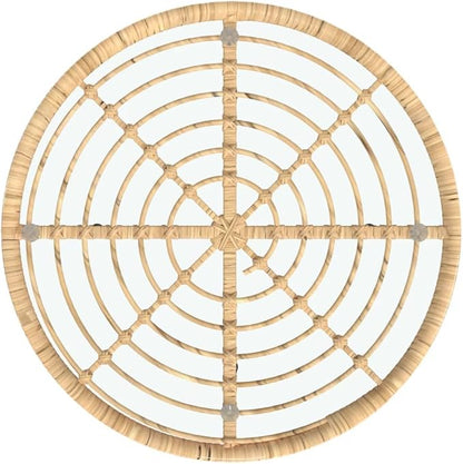 31.5" Round Black Glass Dining Table Tempered Glass Top Steel Legs Modern Patio Garden Indoor Outdoor 4-Seater Bistro Table for Balcony, Kitchen & Living Room