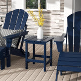 Costaelm Square Outdoor Side Tables, Adirondack Patio Tables for Outside, HDPE Patio End Table Weather Resistant - Photo 9