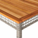 Large Rectangular Outdoor Dining Table for 6 People - Photo 8