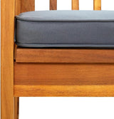 Patio Bench, Outdoor Bench, Patio Garden Bench, Outside Park Bench for Patio, Lawn, Terrace - Photo 6