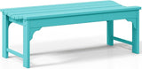 Costaelm Outdoor Benches Weatherproof - Photo 1