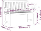 Benches for Outside, Patio Bench, Bench with Back, Yard Bench, Porch Bench, with Armrests, for The Front Porch, Deck - Photo 2