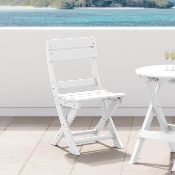 Costaelm Outdoor Patio Modern Folding Dining Chair - Photo 1